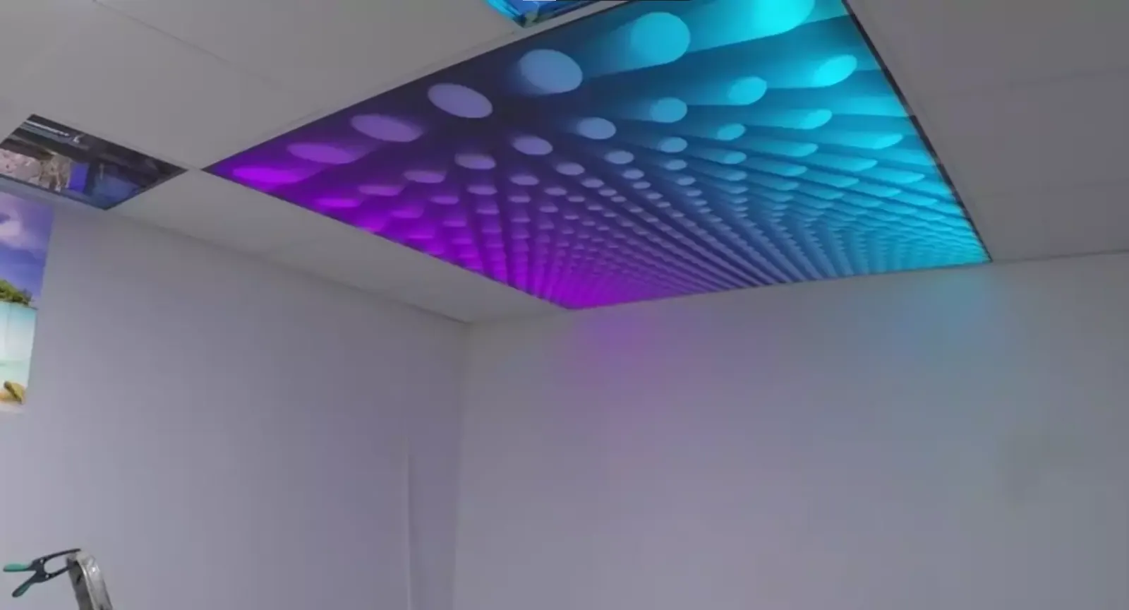 3D натяжной потолок для офиса — Новокузнецк, проспект Архитекторов, 8, фото 3
