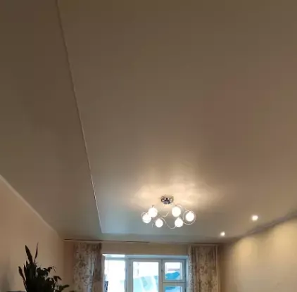 Натяжной потолок в спальню — Новокузнецк, Кирова, 75, фото 1